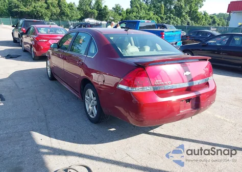 2010 Chevrolet Impala Lt из США, поврежденный, VIN 2G1WB5EN9A1188876